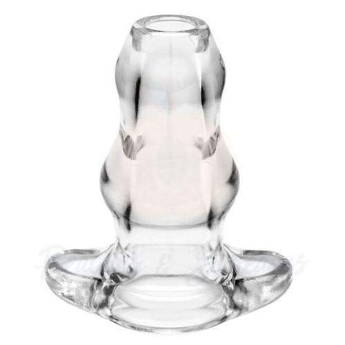 Perfect Fit 4.5-Inch Clear Double-Tunnel Medium Butt Plug
