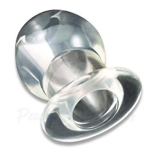Perfect Fit 3.75-Inch Clear Double-Tunnel Medium Butt Plug