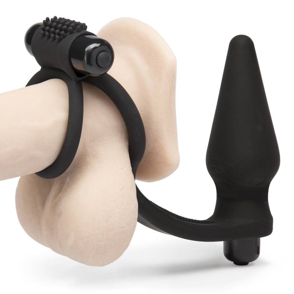 cock rings with vibrating butt plugs