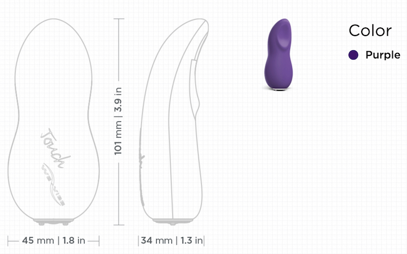 purple sex toy by wevibe