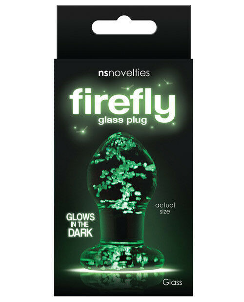 Firefly Glass – Clear Butt Plug
