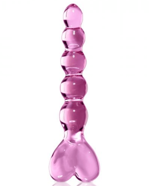 Icicles 43 Glass Beaded Anal Probe