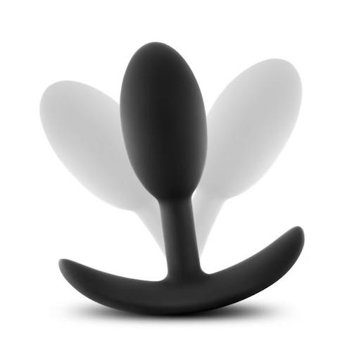Luxe Wearable Vibra Slim Silicone Butt Plug