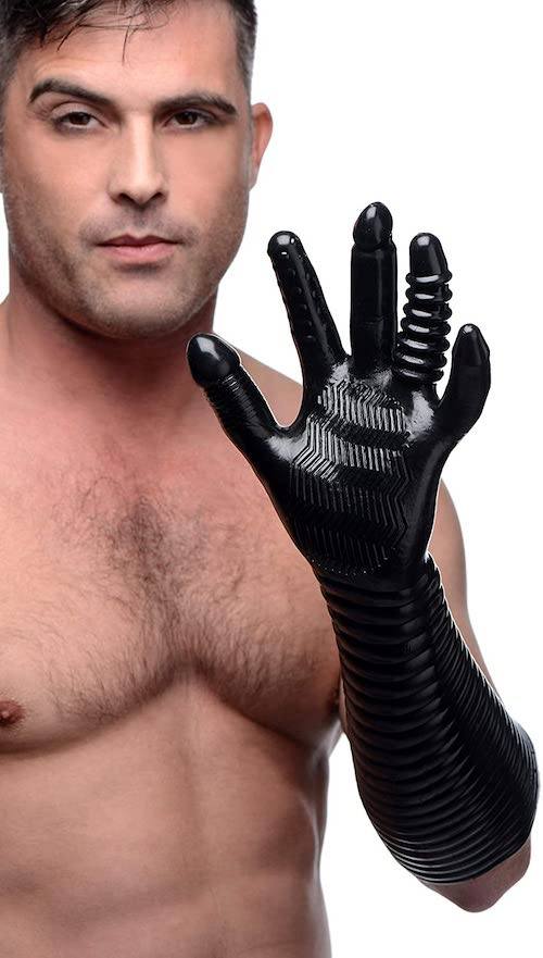 Pleasure Fister Textured Fisting Glove