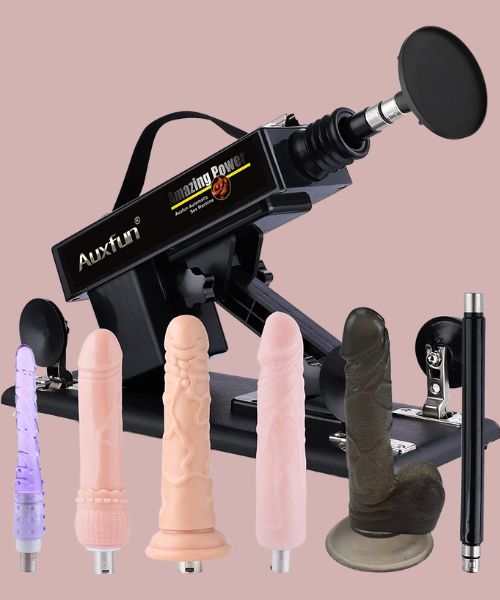 Amazon – Thrusting Love Machine With Attachments