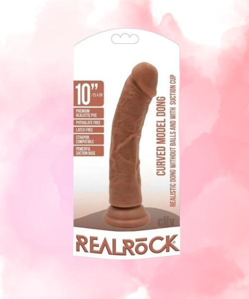 Shots –Realrock Curved Dildo