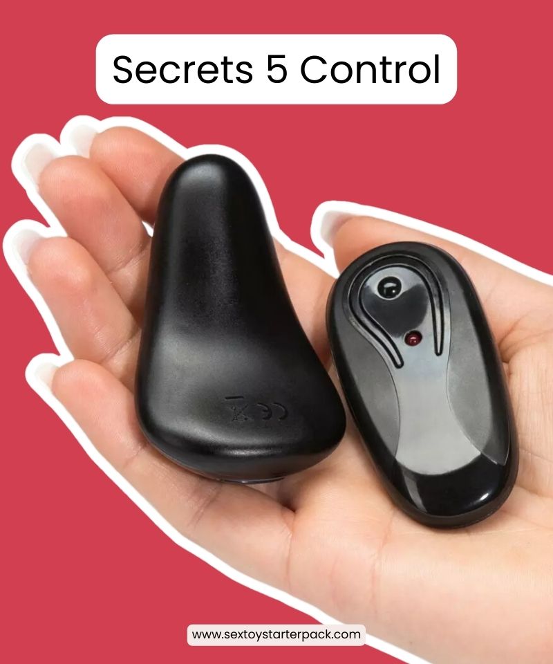 Secrets 5 Function Remote Control Vibrating Panties